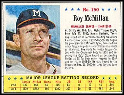 150 Roy McMillan